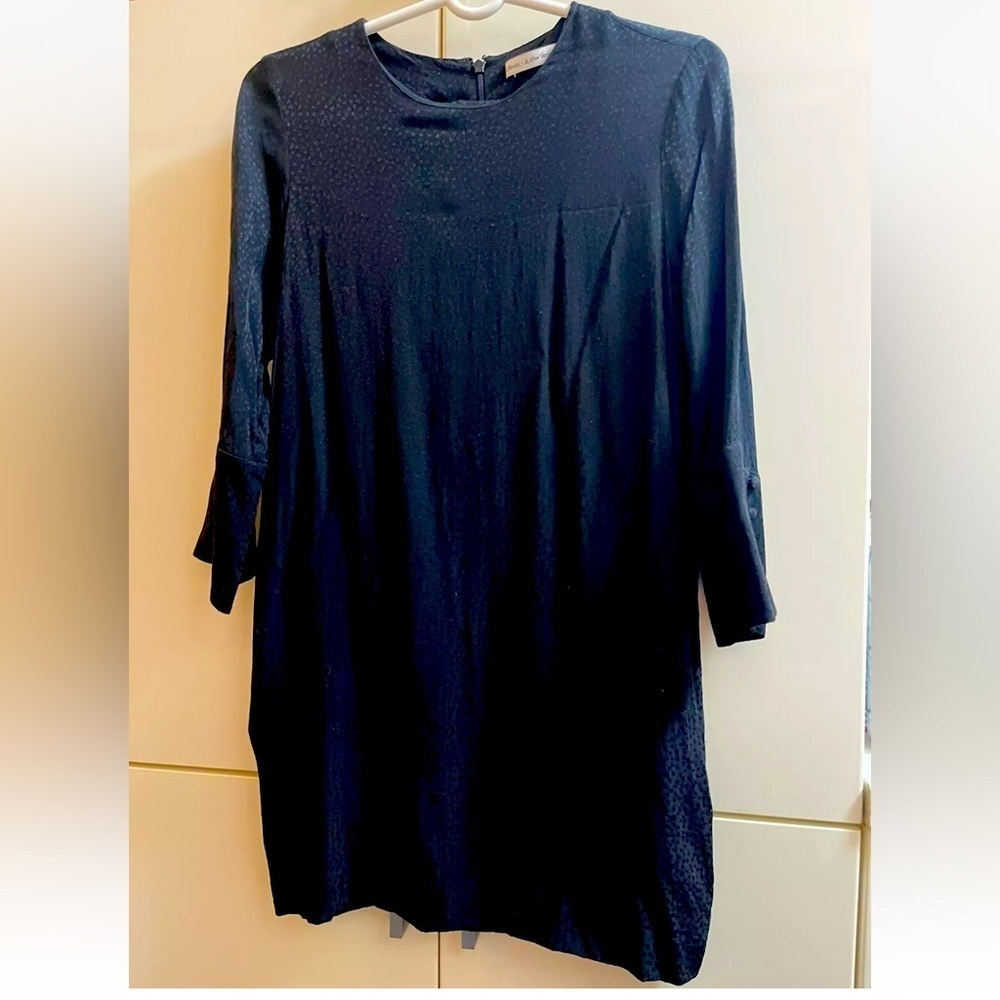 Other Stories - Black  mini dress  Back Zip Size 6 Excellent!
